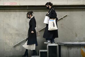 2021年1月3日、Cocomiの“オケデビュー”に付き添ったKoki,