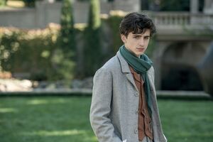 幼なじみのローリーを演じるのは、若者から絶大な人気を誇るティモシー・シャラメ