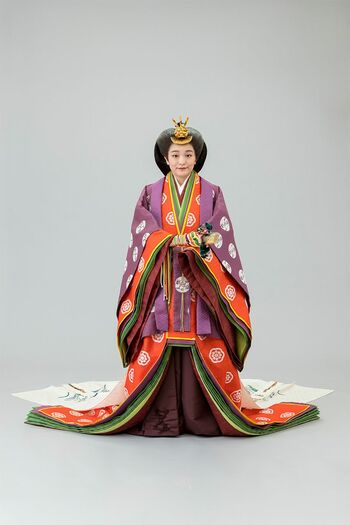 「即位の礼」でお召しになった『十二単』のお姿は、ご結婚の際に披露されることも