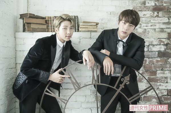 RAPMONSTER×JIN 撮影/廣瀬靖士