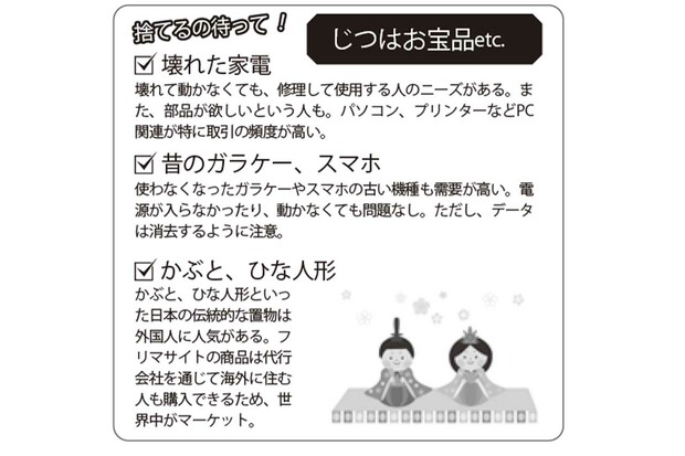 「捨てるの待って!」そのゴミ実はお宝かも…