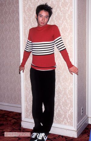 かつてファッションリーダーとして活躍していたころのいしだ壱成（ドラマ『未成年』が放送された1995年）