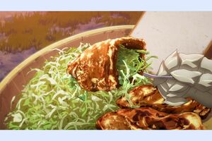 「レッドボアの生姜焼き」寄り