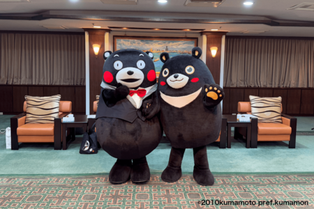 くまモンと台湾の高雄熊