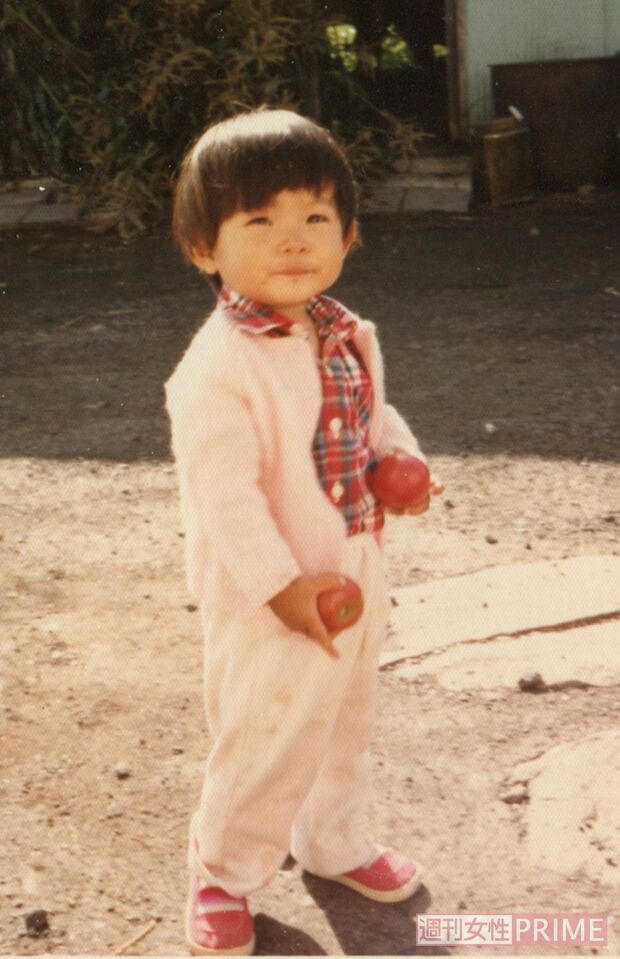 幼少期の姿。当時から空想やモノづくりが得意だった。（撮影／渡邉智裕）