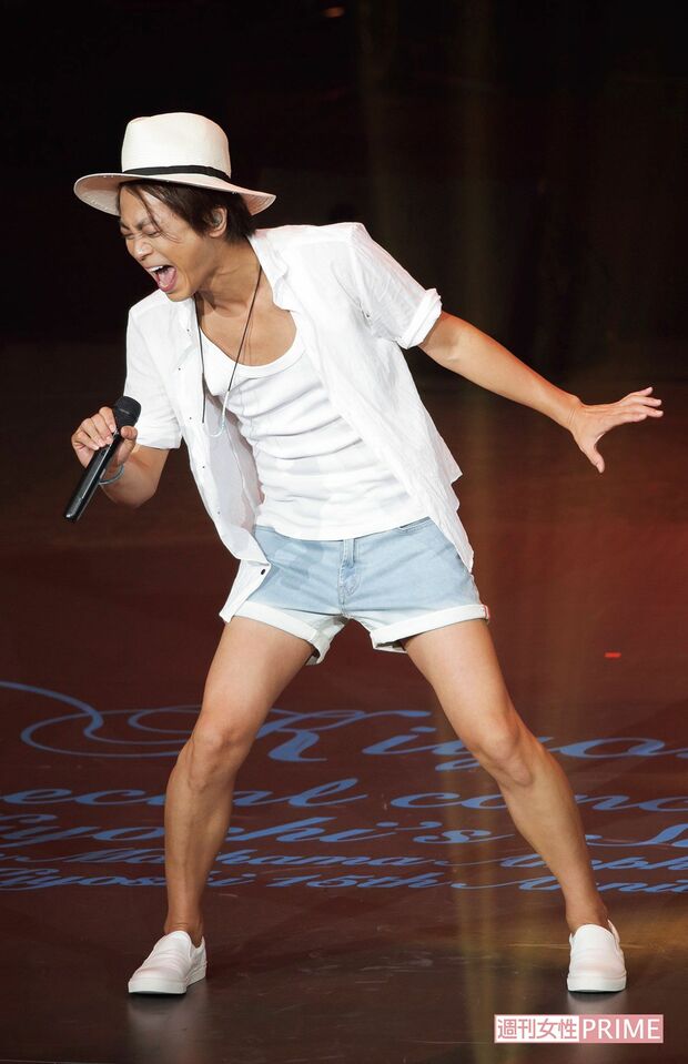 「KIYOSHI」名義でポップスコンサートを開催。「思いっきり楽しみました!」（'15年 ）　撮影／週刊女性写真班