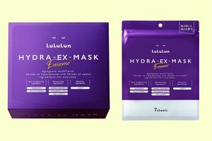 くどうさんイチ推し、エイジングに特化した人気商品。ルルルンハイドラEXマスク7枚入り880円・28枚入り2640円/Dr.ルルルン ※画像をクリックするとAmazonの商品ページにジャンプします。