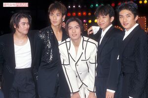 バンドグループとして活躍していたころのTOKIO