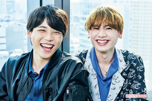 SHUNTO（左）とMANATO（右）撮影／山田智絵