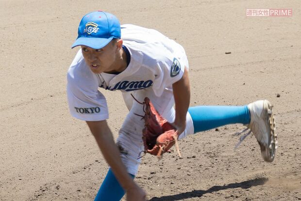 次男の脩悟は、対戦相手から13三振を奪い完投