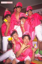 デビューしたてのSMAP