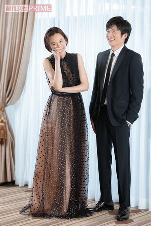 木村佳乃、田中圭　撮影／佐藤靖彦