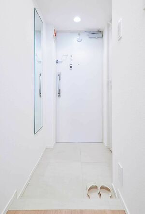 老化から玄関は日ごろから物を置かないことで安全な避難場所に