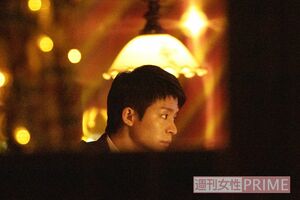 22年3月に目撃された映画『Gメン』のロケの様子