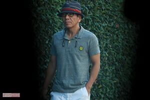 オシャレ着で我が子の運動会に現れたくりぃむしちゅーの上田晋也