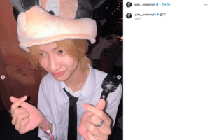 俳優の市村正親の息子で、同じく俳優の市村優汰（公式インスタグラムより）