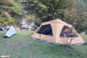 人気キャンプ場は今でも盛況なようだが……。株価・売上高共に右肩下がりのスノーピーク社製の製品