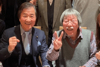 作曲家の岡千秋さんと