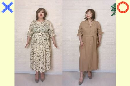 「オバ見え」しない【ワンピース】