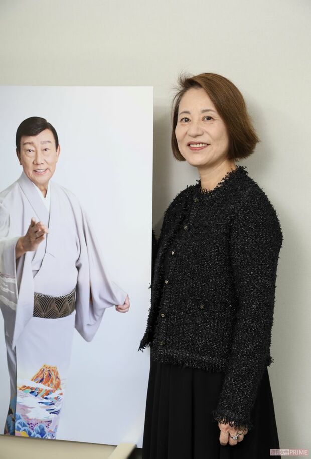 橋幸夫さんの妻・真由美さん　撮影／近藤陽介