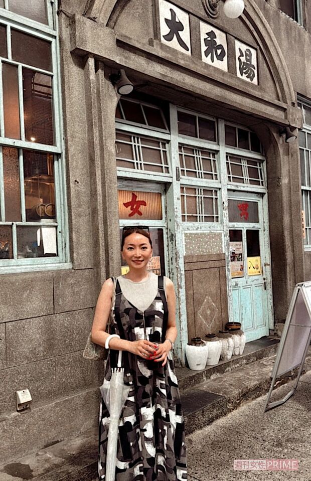尾道にある、銭湯をリノベーションした中華料理店へ! 写真提供/加藤綾菜