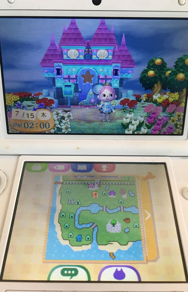 『どうぶつの森』シリーズでは、ニンテンドー3DSの『とびだせどうぶつの森』がお気に入り。主人公の名前は、お孫さんの名前に