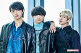 （左から）JUNON、RYUHEI、RYOKI  撮影／山田智絵