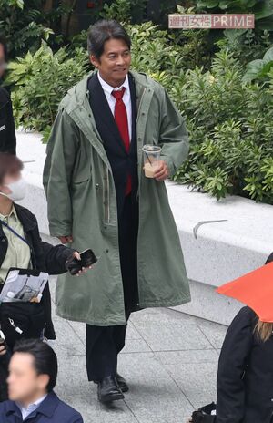 2025年11月、映画『踊る大捜査線N．E．W．』撮影に参加した織田裕二