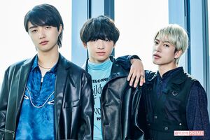 （左から）JUNON、RYUHEI、RYOKI 撮影／山田智絵