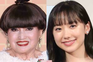 左から黒柳徹子、芦田愛菜