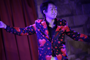 光GENJI元メンバー・山本淳一によるライブ時の様子