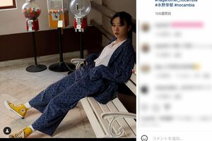 もともとコンバース愛が強い永野芽郁(公式インスタグラムより)