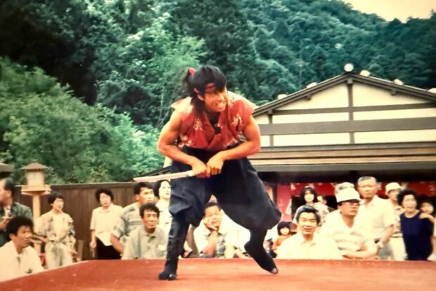 伊勢戦国時代村でアクション俳優をしていたことも 写真提供/エレガント桐生