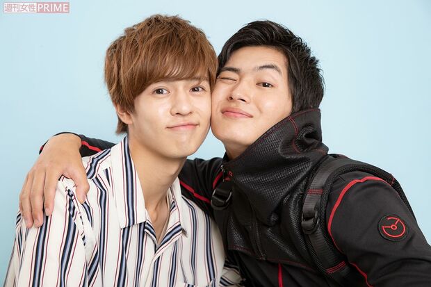 （左から）奥野壮、押田岳　撮影／齋藤周造