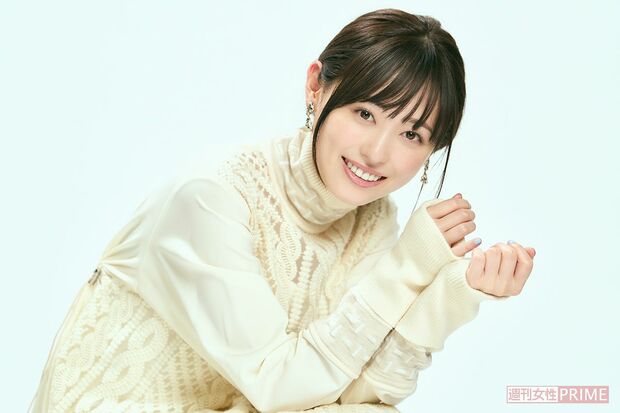 「私も一緒に強くなっていけたら」と語る福原遥（撮影／伊藤和幸）　