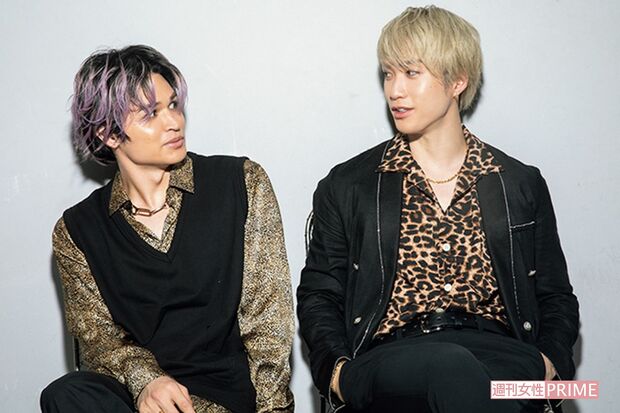 与那嶺瑠唯×藤原樹　撮影／矢島泰輔（'21年撮影）