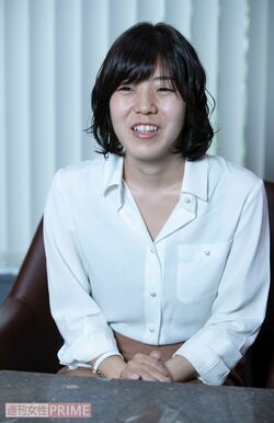 島本理生さん　撮影／北村史成