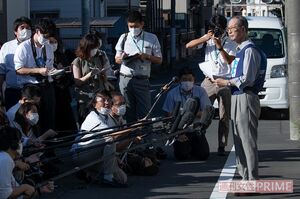 毎年9月9日近くになると多くのメディアが取材に訪れる 撮影/北村史成