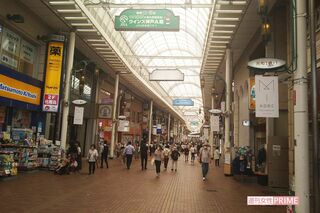 被害女性が住んでいた神戸市中央区の中心街