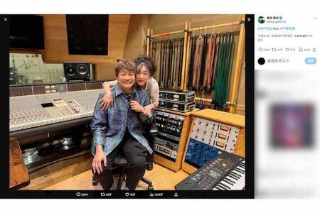 香取から明菜にオファーしてコラボが実現した(画像は香取のXより)