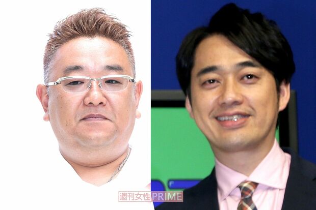 チェルシーといつでも一緒だった2人（写真左から伊達みきお、設楽統）