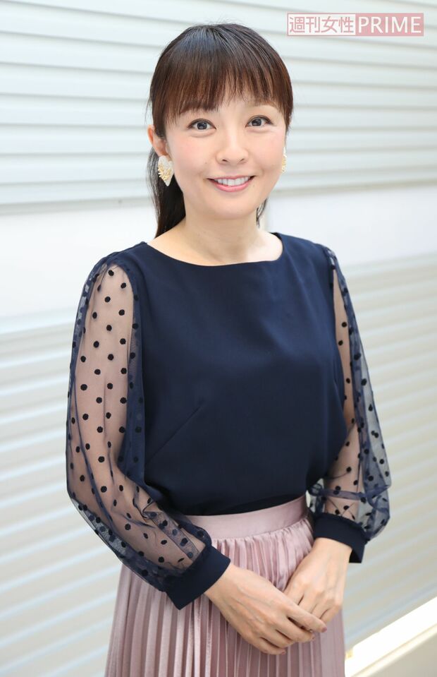 丸岡いずみさん　撮影／坂本利幸