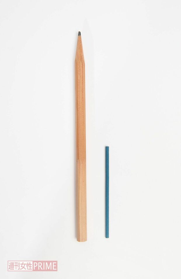 通常のお香と違い、とても短い