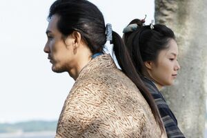 善次郎は、お栄の気持ちに応えることはなかった。そして、北斎のもとを去ることに。(c)NHK