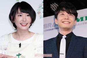 （左から）結婚した新垣結衣、星野源