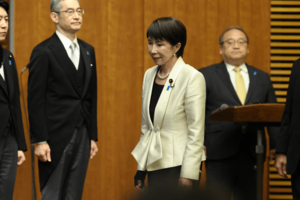 18日、首相官邸で会見を開いた高市早苗内閣総理大臣(撮影/JMPA)