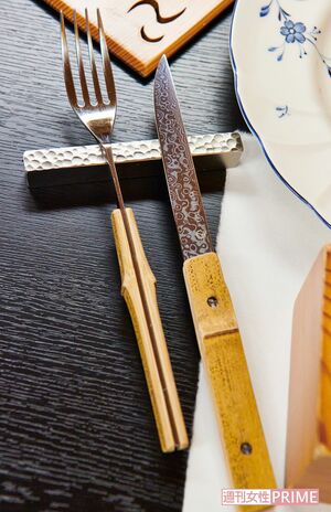 一時は予約4〜5年待ちだったというカトラリー　撮影／山田智絵