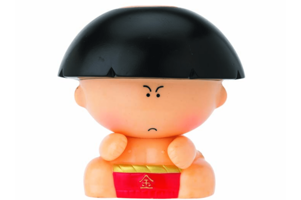 金太くん・貯金箱'81年誕生。「金太郎キャラのファンシーグッズは衝撃的でした。金太くん自体はファンシーだけど、かなり大人っぽい色使いがされていて。カッコいいなと思っていました」