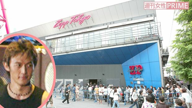 亀と山Pと交友のある稲葉浩志のライブが開催されたZepp東京