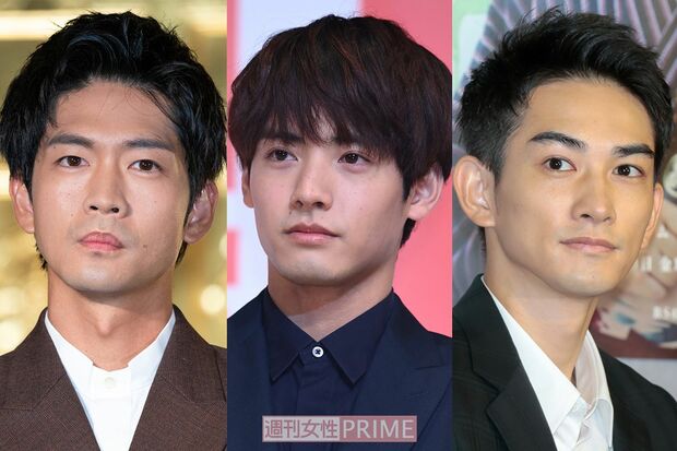 （左から）松下洸平、赤楚衛二、町田啓太